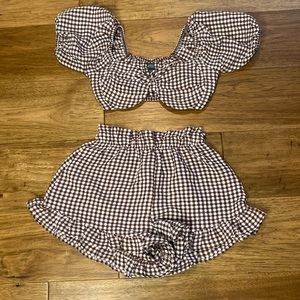 Wild Fable Gingham Set